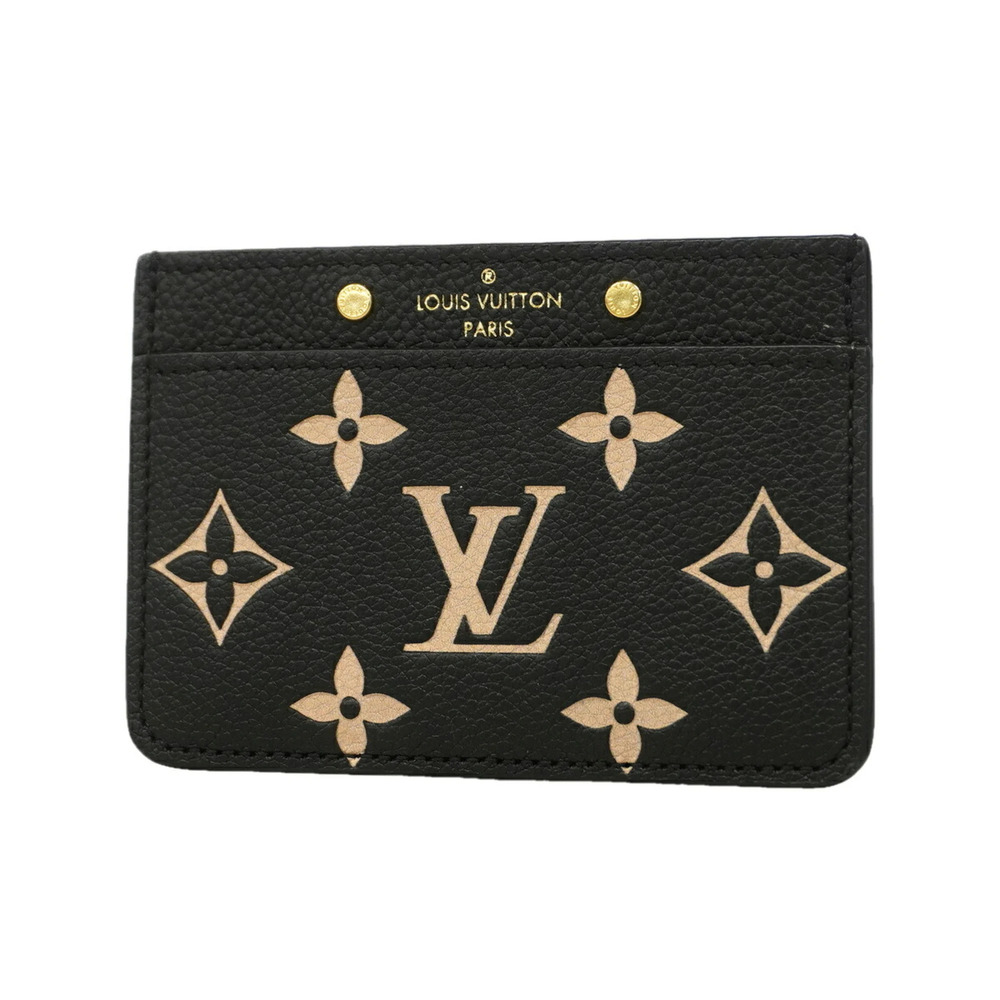 Louis Vuitton Business Card Holder/Card Case, Monogram Empreinte Bicolor Port...